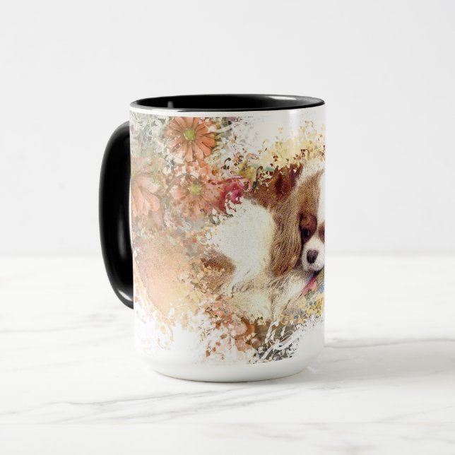 Cavalier-Tasse Tasse (Vorderseite Links)