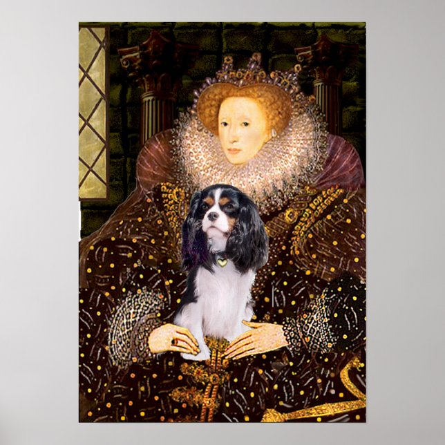 Cavalier (Tri0) - Königin Poster (Vorne)