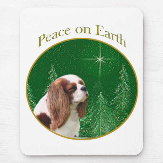 Cavalier Weltfrieden Mousepad (Vorne)