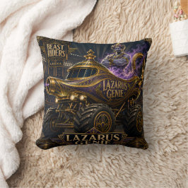 Cavaliers de la bête/Lazarus Génie/petit coussin 2