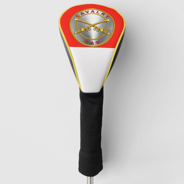 Cavalry CAV Golf Headcover (Vorderseite)