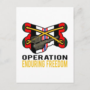 Cavalry Stinger OEF Postkarte