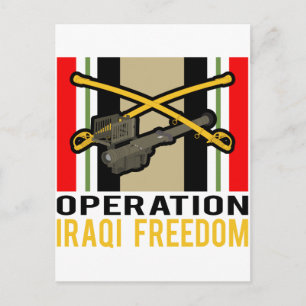 Cavalry Stinger OIF Postkarte