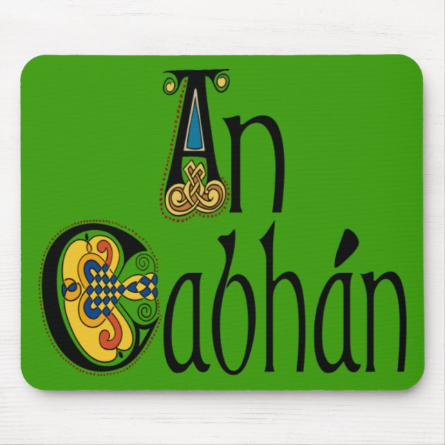Cavan (Gälisch) Mousepad (Vorne)