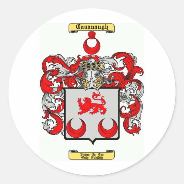 Cavanaugh Runder Aufkleber (Vorderseite)