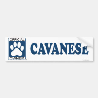 Cavanese Blau Autoaufkleber