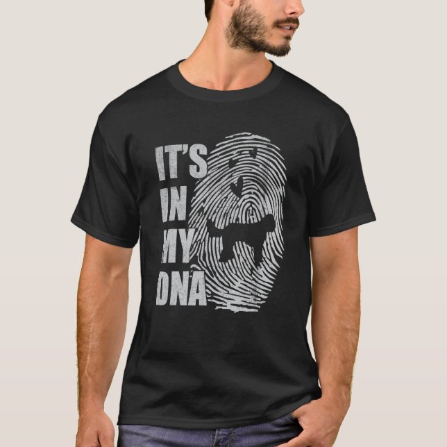 Cavapoo DNA Hund Mama Vater Hund T-Shirt (Vorderseite)