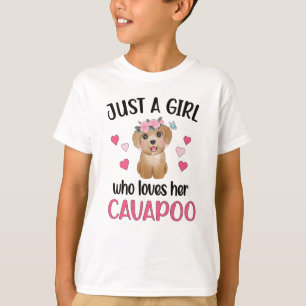Cavapoo Dog Girl Cavoodle Hund Lover Cavapoo Mama T-Shirt