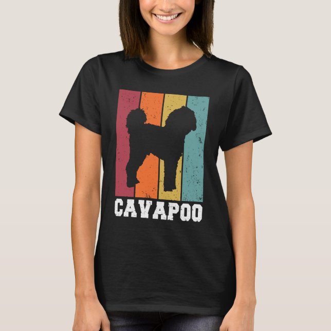 Cavapoo Vintage  2 T-Shirt (Vorderseite)