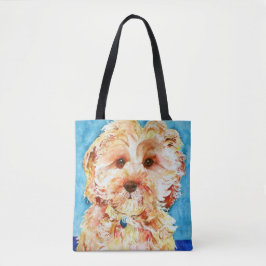 Cavapoo Welpe "Ollie". Tasche