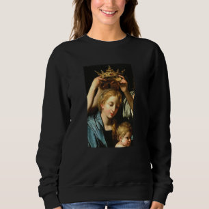 Cavarozzi mit Engeln Christliche Renaissance-Maler Sweatshirt