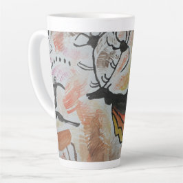 Cave Art Abstrakte Latte Tasse