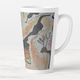Cave Art Abstrakte Latte Tasse