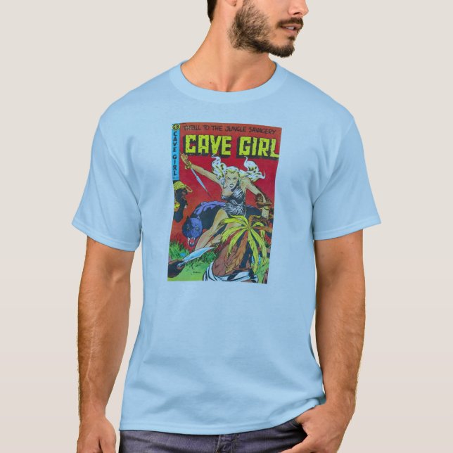 Cave Girl T-Shirt (Vorderseite)