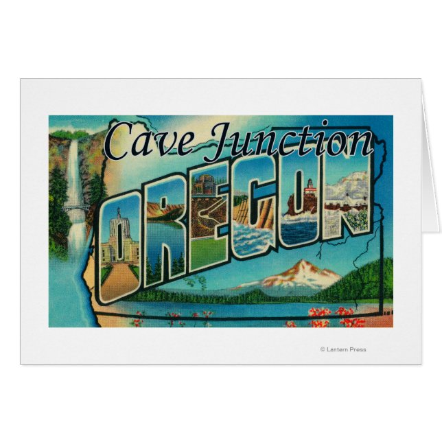 Cave Junction, Oregon - Große Briefszenen (Vorderseite (Horizontal))