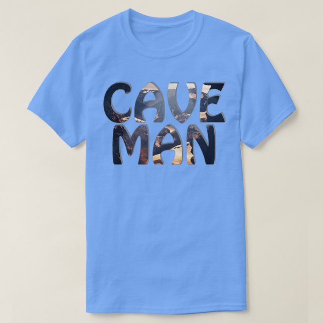 CAVE MAN T-Shirt (Design vorne)