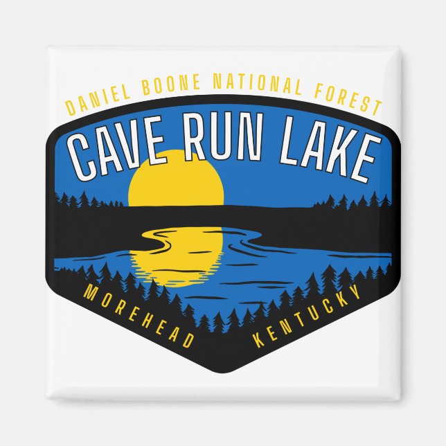 Cave Run Lake Kentucky Magnet (Vorne)
