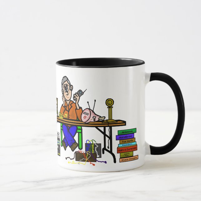 Caveat Venditor Hamfest Verkäufer Tasse Anpassen! (Rechts)