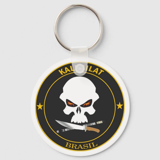 Caveira Schlüsselanhänger (Vorderseite)