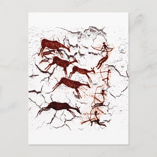 Caveman Art Postkarte (Vorderseite)