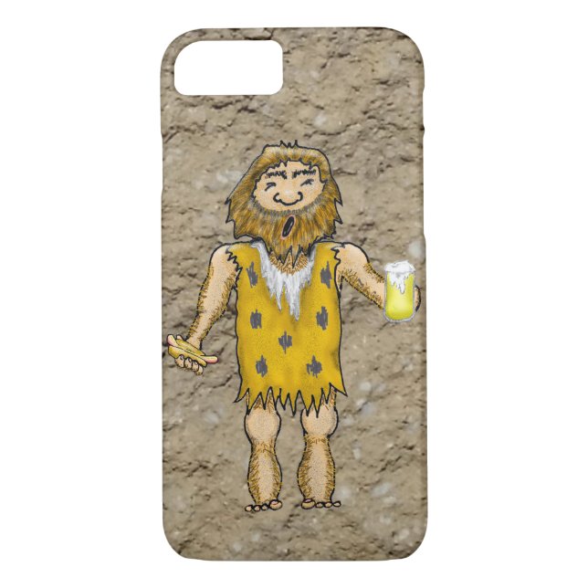 Caveman Handy Case (Rückseite)