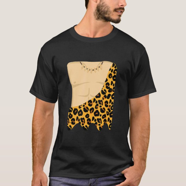 Caveman Kostümbildnis für Höhlentaucher Expo T-Shirt (Vorderseite)