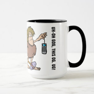Caveman Talk! Ringer-Tasse Tasse