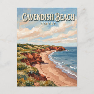 Cavendish Beach Kanada Postkarte