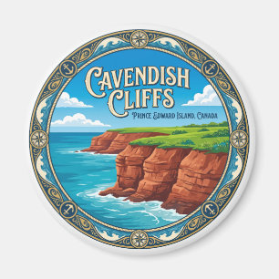 Cavendish Klippen Kanada Magnet