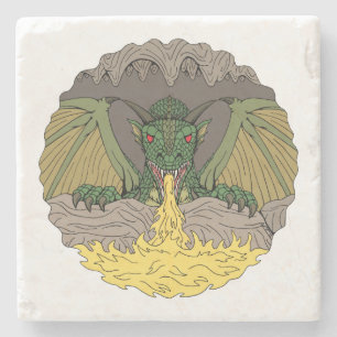 Cavern Dragon 2016 Steinuntersetzer