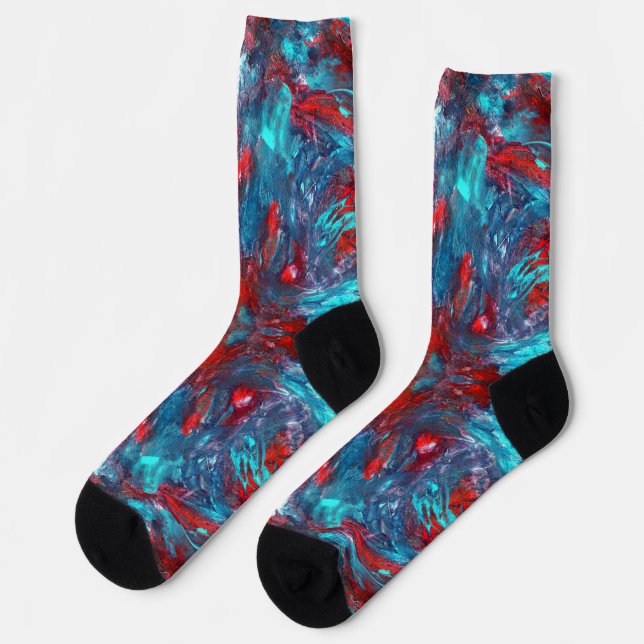Cavern Fade Socken (Linkes Detail)