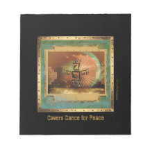 Cavers Dance for Peace - kleines Notizblock
