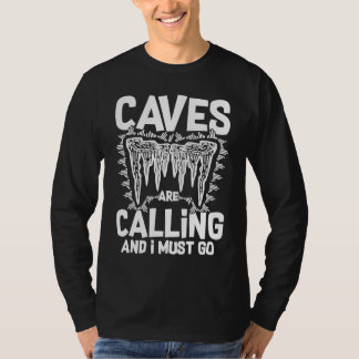 Caving Cave Exploring Caver Spelunking Explorer 1 T-Shirt