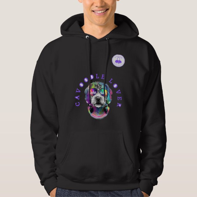 Cavoodle Lover Hoodie von FitFlex (Vorderseite)