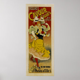 Cavour Cigars Ad Poster