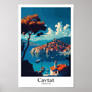 Cavtat Croatia Kunst, Dichtung und Musik Poster