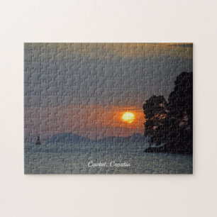Cavtat, Kroatien Sicht auf Sunset Holiday
