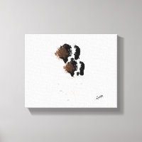 Cavvas Art: gefangen in einem Blizzard