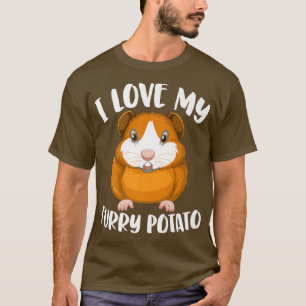 Cavy Liebhaber Guinea Schweinebesitzer ich Liebe m T-Shirt