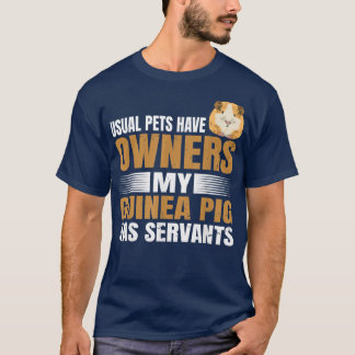 Cavy-Zitat für einen Besitzer von Guinea T-Shirt