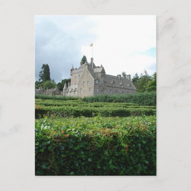 Cawdor Castle von Afar Postkarte (Vorderseite)
