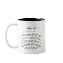 Cawfee-Wörter-Definition