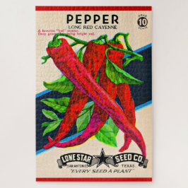 Cayenne-Paprika-Packung aus den 50er Jahren
