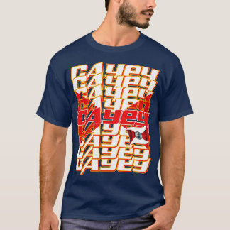 Cayey Cascade-Text T-Shirt