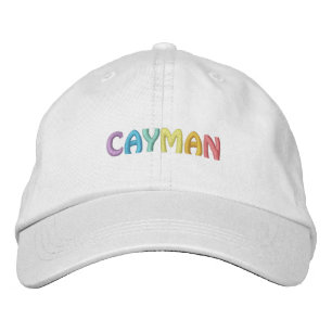 CAYMAN BESTICKTE KAPPE