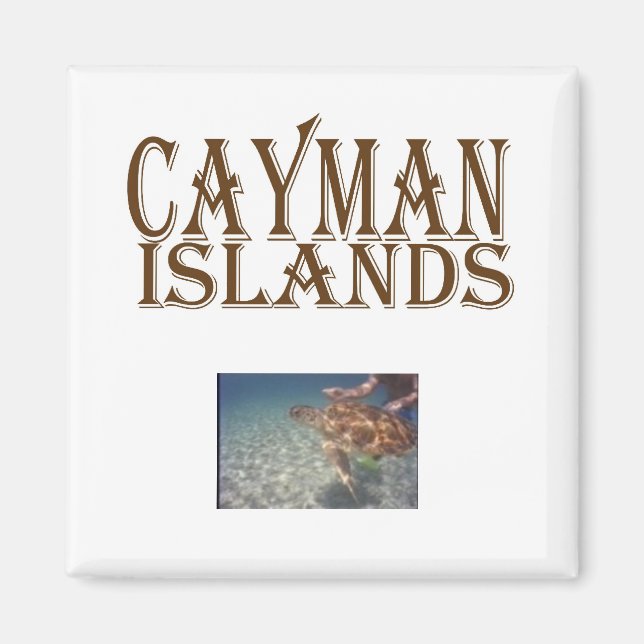 Cayman-Inseln Magnet (Vorne)