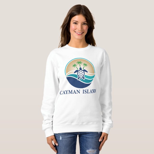 Cayman Islands Caribbean Sweatshirt (Vorne ganz)