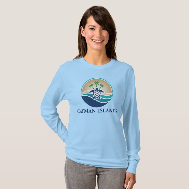 Cayman Islands Caribbean T-Shirt (Vorne ganz)