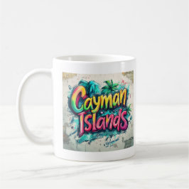 Cayman Islands Graffiti Vibes: Art Island Street Kaffeetasse
