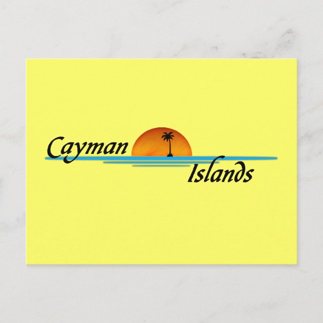 Cayman Islands Postcard Postkarte (Vorderseite)